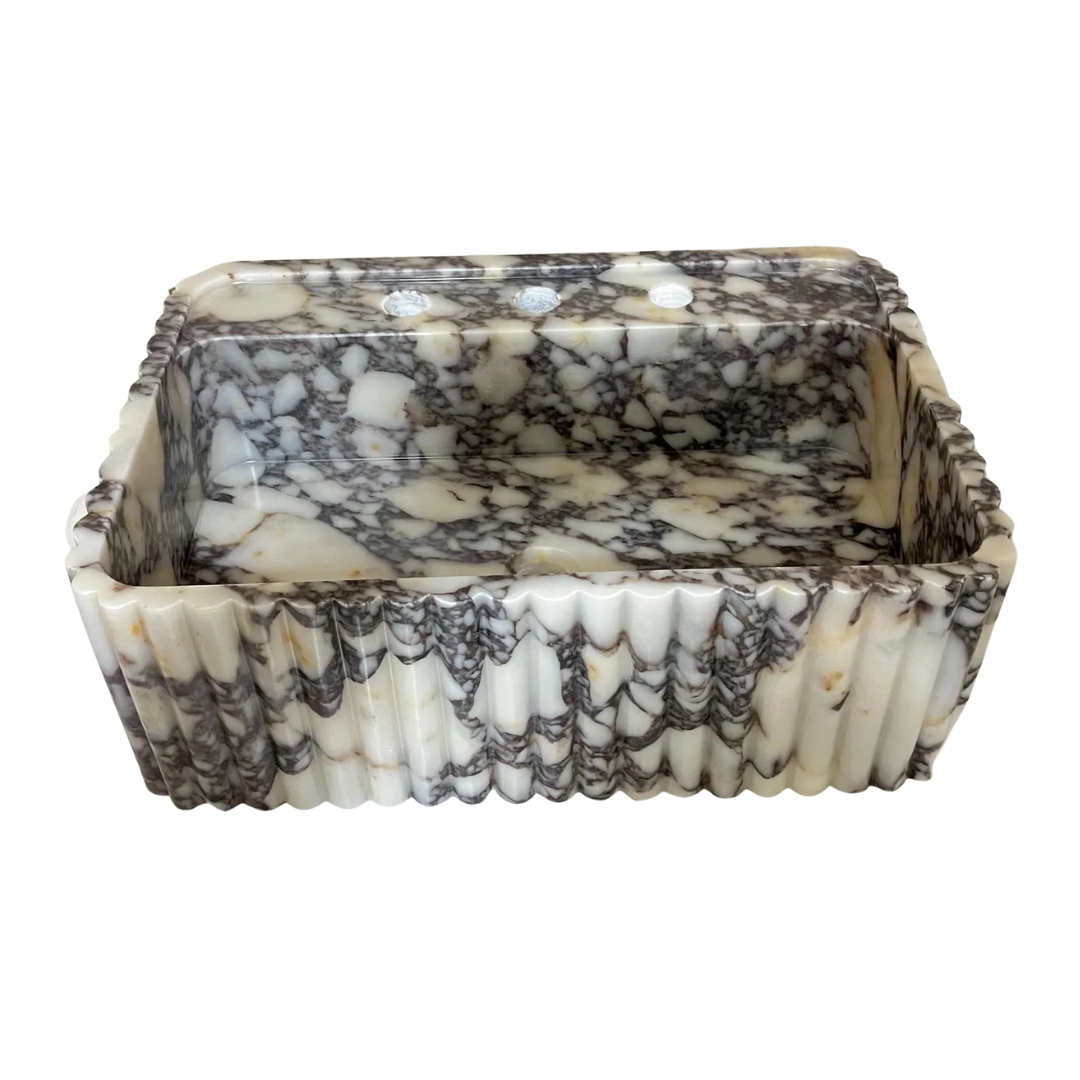 Calacatta Viola Marble Sink