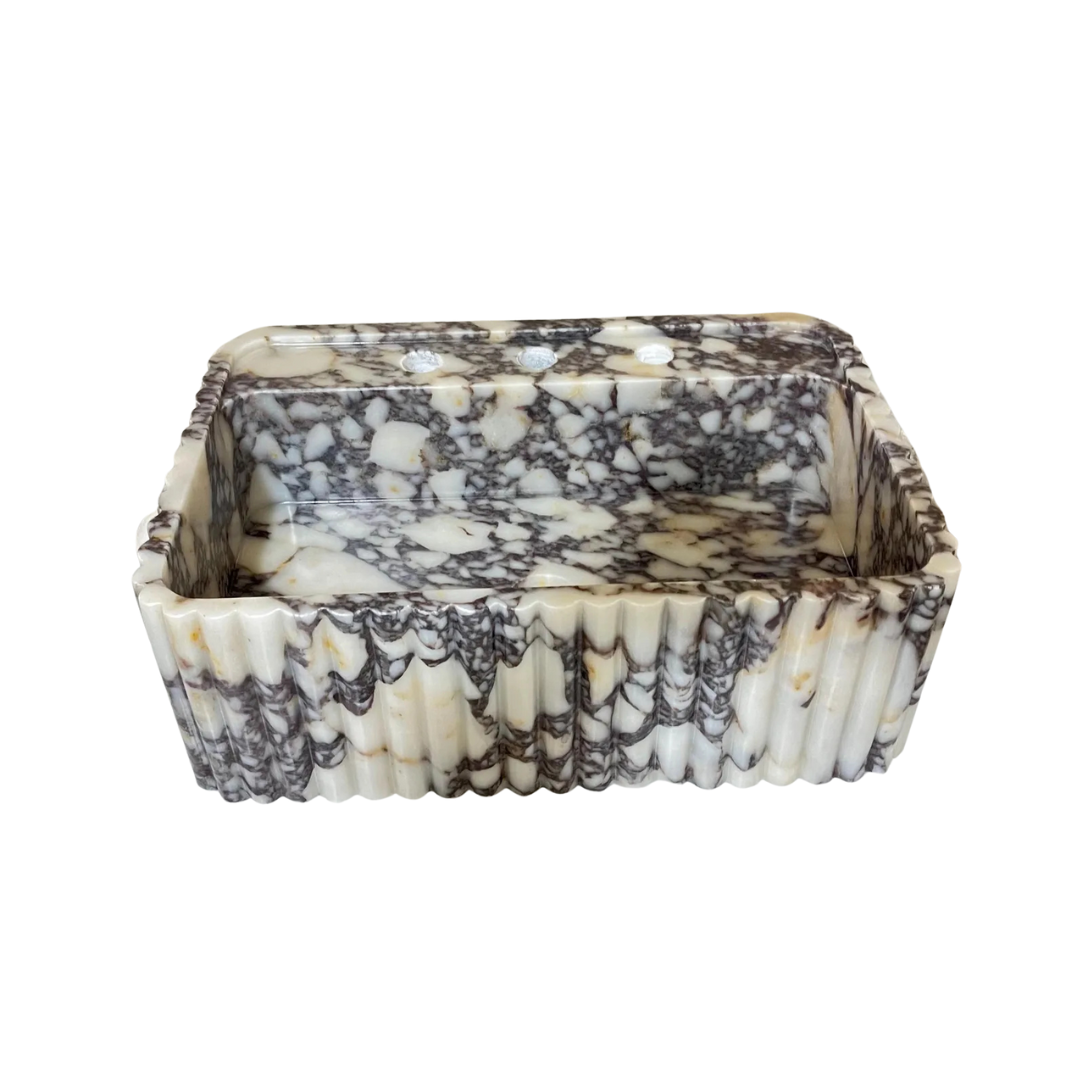 Calacatta Viola Marble Sink