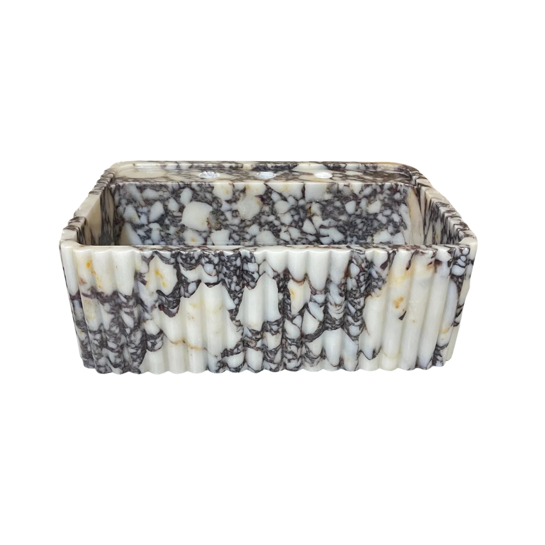 Calacatta Viola Marble Sink