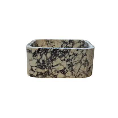 Small Calacatta Marble Sink for Powder Room