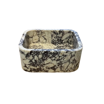 Small Calacatta Marble Sink for Powder Room